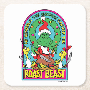 Dr. Seuss   Braten-Biest-Grafik Rechteckiger Pappuntersetzer