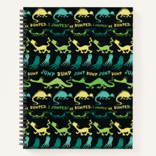 Dr. Seuss "Bump Jump" Halloween-Muster Notizblock