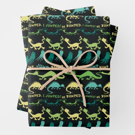 Dr. Seuss | "Bump Jump" Hallowen Pattern Geschenkpapier Set (Beispiel)