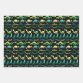 Dr. Seuss | "Bump Jump" Hallowen Pattern Geschenkpapier Set (Vorderseite)