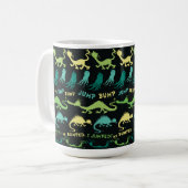 Dr. Seuss | "Bump Jump" Hallowen Pattern Kaffeetasse (Vorderseite Links)