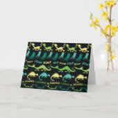 Dr. Seuss | "Bump Jump" Hallowen Pattern Karte (Gelbe Blume)