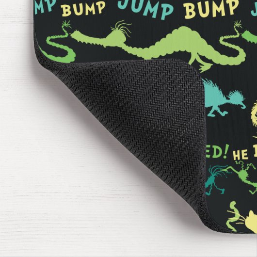 Dr. Seuss | "Bump Jump" Hallowen Pattern Mousepad (Ecke)