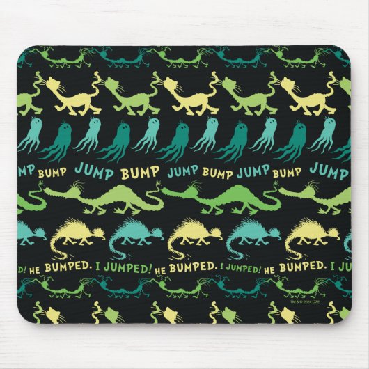 Dr. Seuss | "Bump Jump" Hallowen Pattern Mousepad (Vorne)