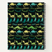 Dr. Seuss | "Bump Jump" Hallowen Pattern Notizblock (Rückseite)