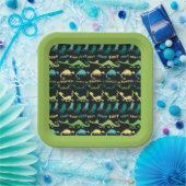 Dr. Seuss | "Bump Jump" Hallowen Pattern Pappteller (Party)