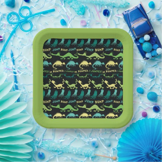 Dr. Seuss | "Bump Jump" Hallowen Pattern Pappteller (Party)