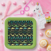 Dr. Seuss | "Bump Jump" Hallowen Pattern Pappteller (Party)