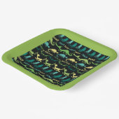 Dr. Seuss | "Bump Jump" Hallowen Pattern Pappteller (Gewinkelt)