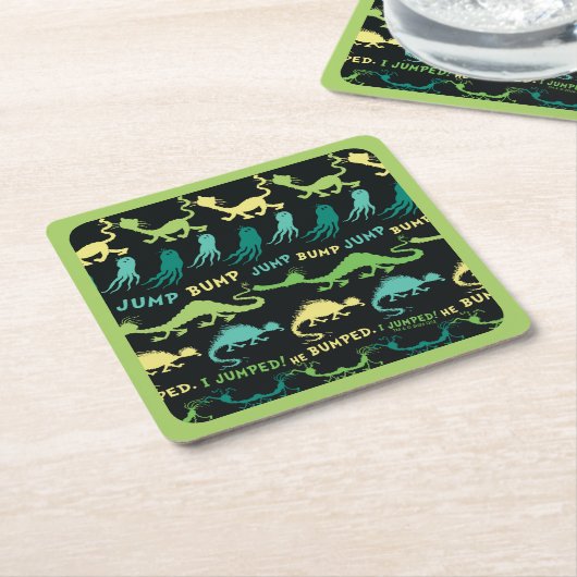 Dr. Seuss | "Bump Jump" Hallowen Pattern Rechteckiger Pappuntersetzer (angewinkelt)