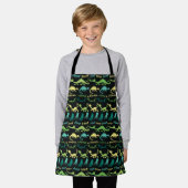 Dr. Seuss | "Bump Jump" Hallowen Pattern Schürze (Getragen)
