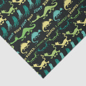 Dr. Seuss | "Bump Jump" Hallowen Pattern Seidenpapier (Ausschnitt)