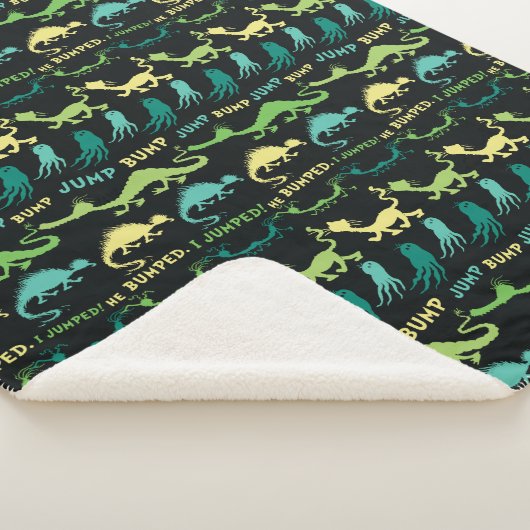 Dr. Seuss | "Bump Jump" Hallowen Pattern Sherpadecke (3/4)