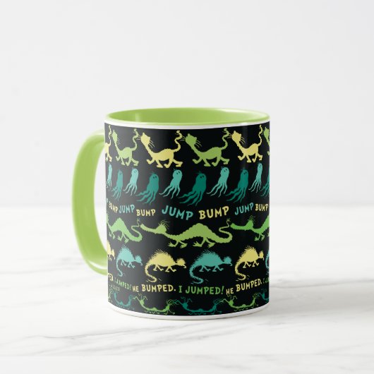 Dr. Seuss | "Bump Jump" Hallowen Pattern Tasse (Vorderseite Links)