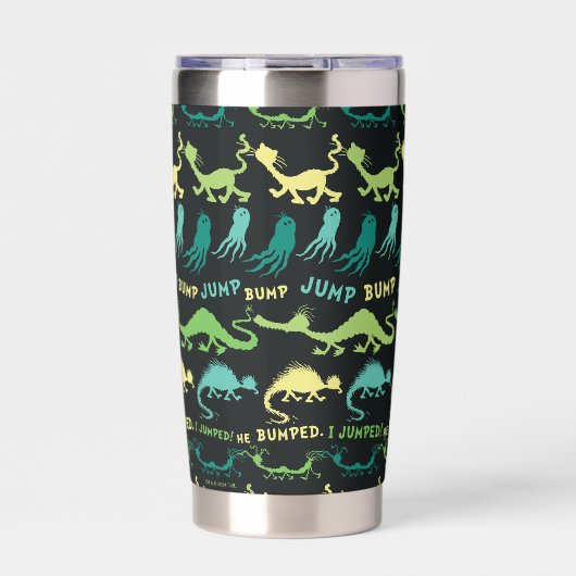 Dr. Seuss | "Bump Jump" Hallowen Pattern Thermobecher (Vorderseite)