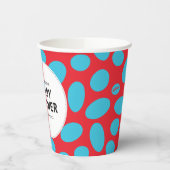 Dr. Seuss Cat in der Hat Baby Dusche Pappbecher (Links)