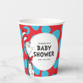 Dr. Seuss Cat in der Hat Baby Dusche Pappbecher