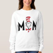 Dr. Seuss Cat in der Hat-Mama Sweatshirt (Vorderseite)