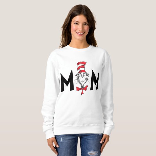 Dr. Seuss Cat in der Hat-Mama Sweatshirt (Vorne ganz)