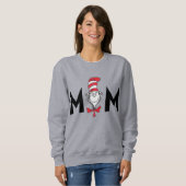 Dr. Seuss Cat in der Hat-Mama Sweatshirt (Vorne ganz)