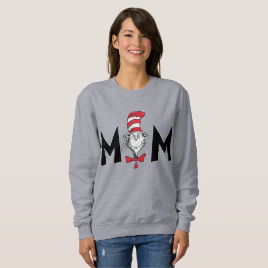 Dr. Seuss Cat in der Hat-Mama Sweatshirt (Vorne ganz)