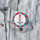 Dr. Seuss Cat in the Hat Birthday Boy Button (Beispiel)