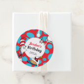 Dr. Seuss Cat in the Hat Birthday Gunst Geschenkanhänger (Beispiel)