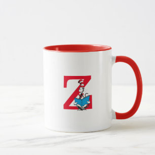 Dr. Seuss Cat in the Hat - Lesemonogramm Z Tasse