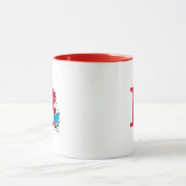 Dr. Seuss Cat in the Hat - Reading Monogram B Tasse (Zentrum)