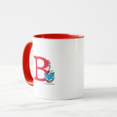 Dr. Seuss Cat in the Hat - Reading Monogram B Tasse (Vorderseite Links)