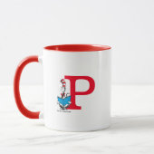Dr. Seuss Cat in the Hat - Reading Monogram P Tasse (Links)