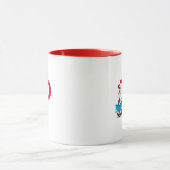 Dr. Seuss Cat in the Hat - Reading Monogram P Tasse (Zentrum)
