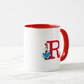 Dr. Seuss Cat in the Hat - Reading Monogram R Tasse (VorderseiteRechts)