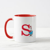 Dr. Seuss Cat in the Hat - Reading Monogram S Tasse (Links)