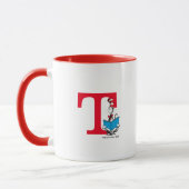 Dr. Seuss Cat in the Hat - Reading Monogram T Tasse (Links)