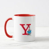 Dr. Seuss Cat in the Hat - Reading Monogram Y Tasse (Links)