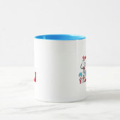 Dr. Seuss Cat in the Hat, Thing One Monogram L Tasse (Zentrum)