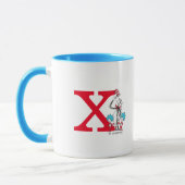 Dr. Seuss Cat in the Hat, Thing One Monogram X Tasse (Links)