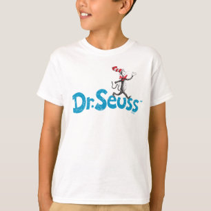Dr. Seuss Cat in the Hat Vintage-Logo T-Shirt