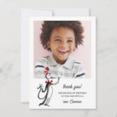 Dr. Seuss Character Confetti | KINDERGEBURTSTAG Dankeskarte (Vorderseite)