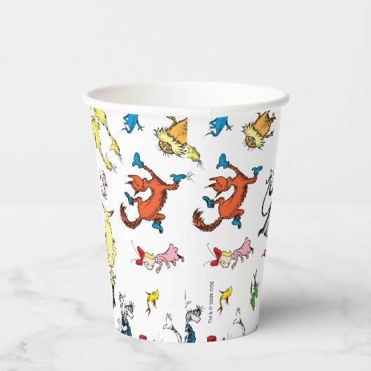 Dr. Seuss Character Confetti | KINDERGEBURTSTAG Pappbecher (Rechts)