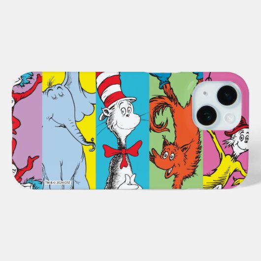 Dr. Seuss | Charakter-Slice Case-Mate iPhone Hülle (Rückseite (Horizontal))