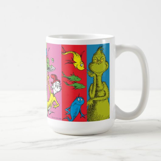 Dr. Seuss | Charakter-Slice Kaffeetasse (Rechts)