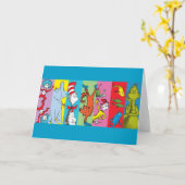 Dr. Seuss | Charakter-Slice Karte (Gelbe Blume)