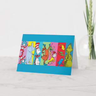 Dr. Seuss Charakter-Slice Karte