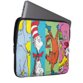 Dr. Seuss | Charakter-Slice Laptopschutzhülle (Vorne Rechts)