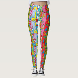 Dr. Seuss Charakter-Slice Leggings