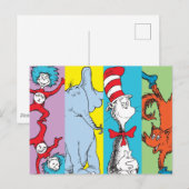 Dr. Seuss | Charakter-Slice Postkarte (Vorne/Hinten)