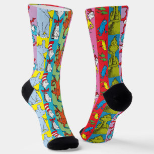 Dr. Seuss Charakter-Slice Socken