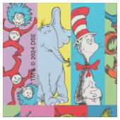 Dr. Seuss | Charakter-Slice Stoff (Nahaufnahme)